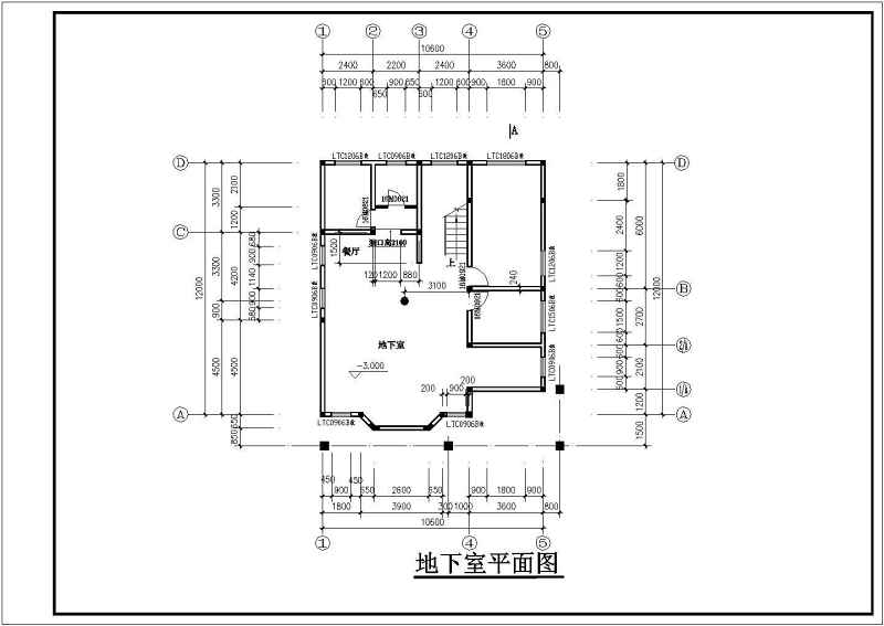 某现代风格私<a href=https://www.yitu.cn/su/8090.html target=_blank class=infotextkey>人</a>别墅全套建施图