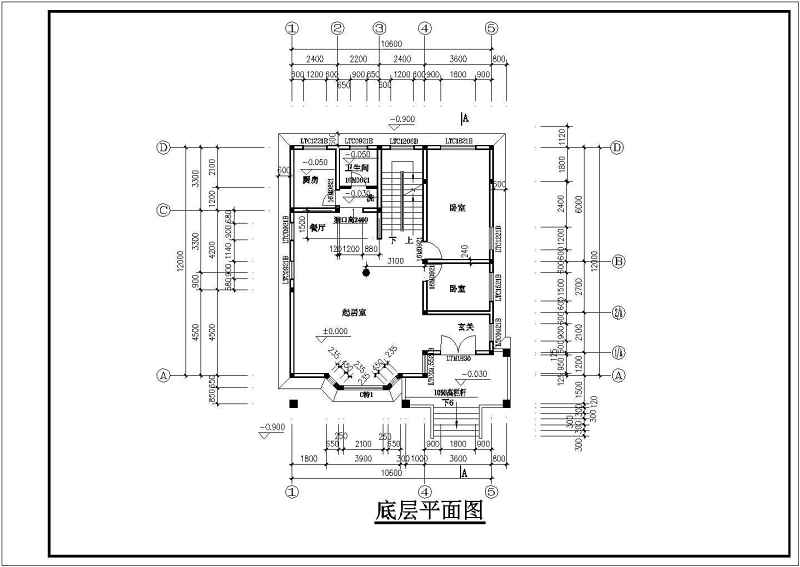 某现代风格私<a href=https://www.yitu.cn/su/8090.html target=_blank class=infotextkey>人</a>别墅全套建施图