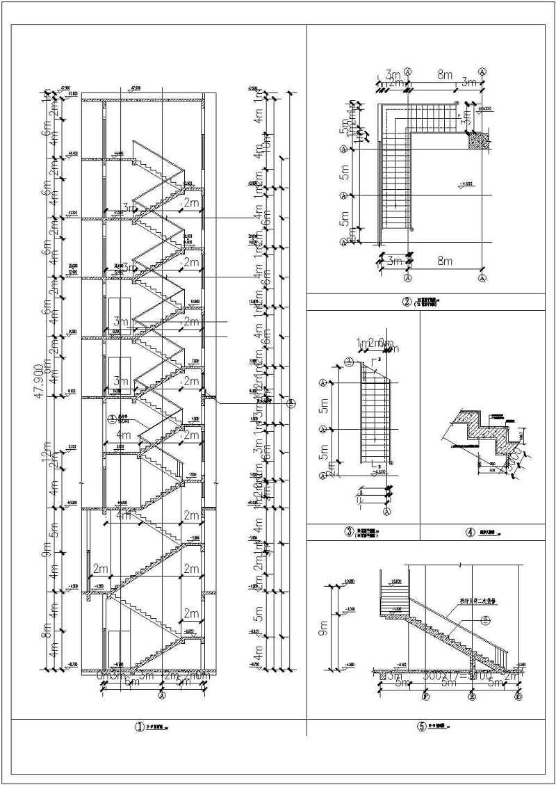 某中高层商住<a href=https://www.yitu.cn/su/8159.html target=_blank class=infotextkey>楼</a>全套建施图