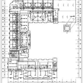 一栋7层的综合办公楼电气设计施工图