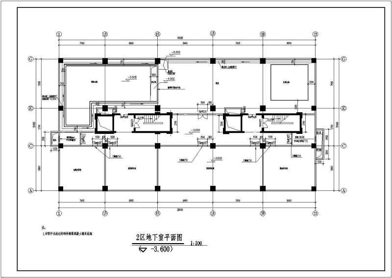 某框支剪力墙结构尖顶小高层住宅<a href=https://www.yitu.cn/su/8159.html target=_blank class=infotextkey>楼</a><a href=https://www.yitu.cn/su/7590.html target=_blank class=infotextkey>设计</a>cad全套建施图