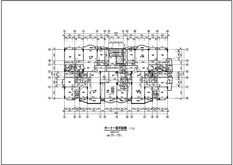 小高层商住<a href=https://www.yitu.cn/su/8159.html target=_blank class=infotextkey>楼</a>施工<a href=https://www.yitu.cn/su/7590.html target=_blank class=infotextkey>设计</a>图