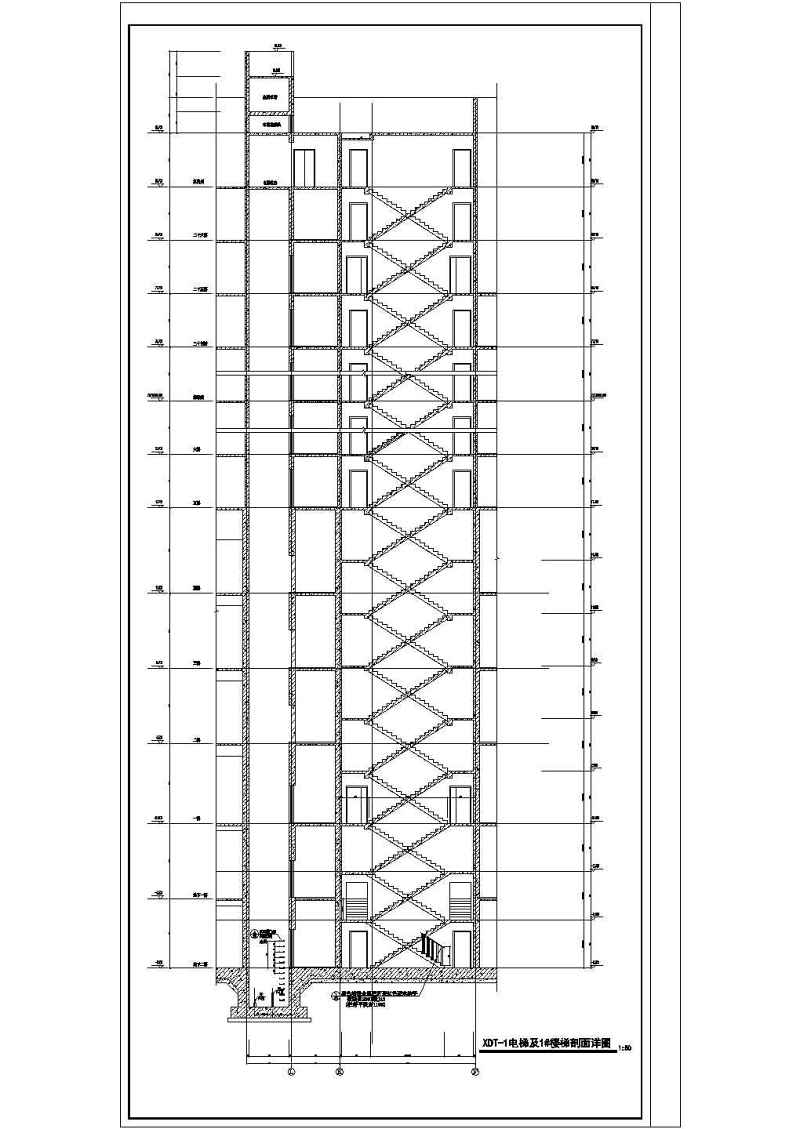 某二十八层高层住宅<a href=https://www.yitu.cn/su/8159.html target=_blank class=infotextkey>楼</a><a href=https://www.yitu.cn/su/7590.html target=_blank class=infotextkey>设计</a>cad全套建筑施工图