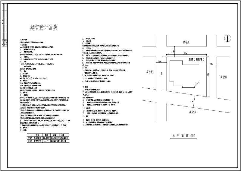 某<a href=https://www.yitu.cn/su/7798.html target=_blank class=infotextkey>城市</a>中型<a href=https://www.yitu.cn/su/6794.html target=_blank class=infotextkey>商场</a>建筑、结构<a href=https://www.yitu.cn/su/7590.html target=_blank class=infotextkey>设计</a>施工图