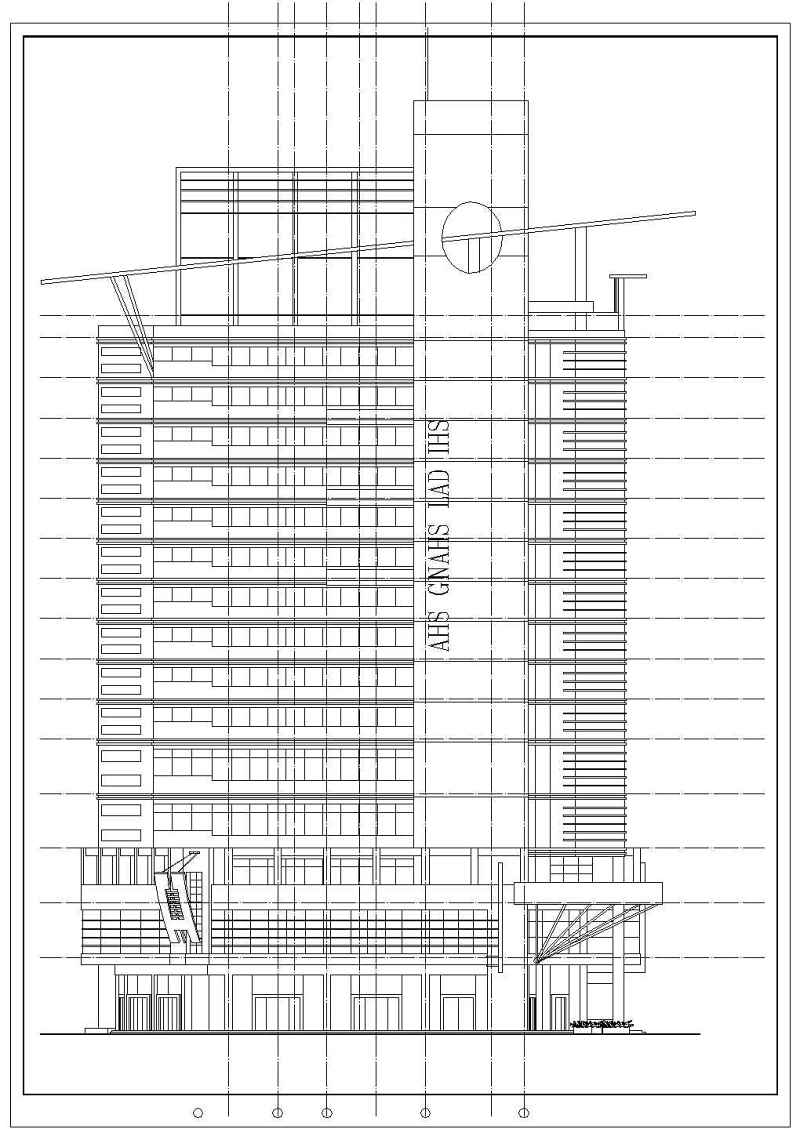 某高层综合商业<a href=https://www.yitu.cn/su/8081.html target=_blank class=infotextkey>办公<a href=https://www.yitu.cn/su/8159.html target=_blank class=infotextkey>楼</a></a>cad施工图