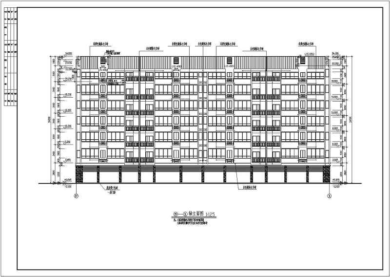 某砌体结构小学教职工<a href=https://www.yitu.cn/su/7460.html target=_blank class=infotextkey>宿舍</a><a href=https://www.yitu.cn/su/8159.html target=_blank class=infotextkey>楼</a><a href=https://www.yitu.cn/su/7590.html target=_blank class=infotextkey>设计</a>cad整套建施图