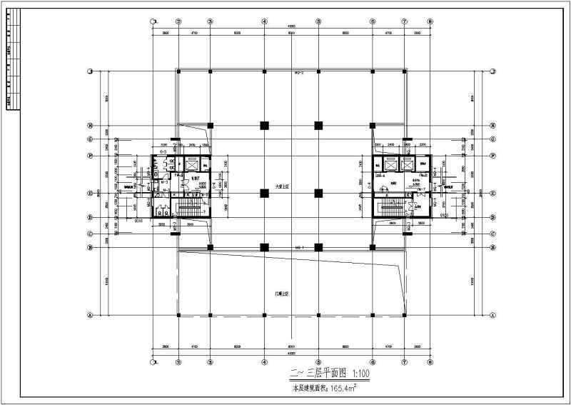 某16层框剪结构<a href=https://www.yitu.cn/su/8081.html target=_blank class=infotextkey>办公<a href=https://www.yitu.cn/su/8159.html target=_blank class=infotextkey>楼</a></a>建筑<a href=https://www.yitu.cn/su/7590.html target=_blank class=infotextkey>设计</a>方案