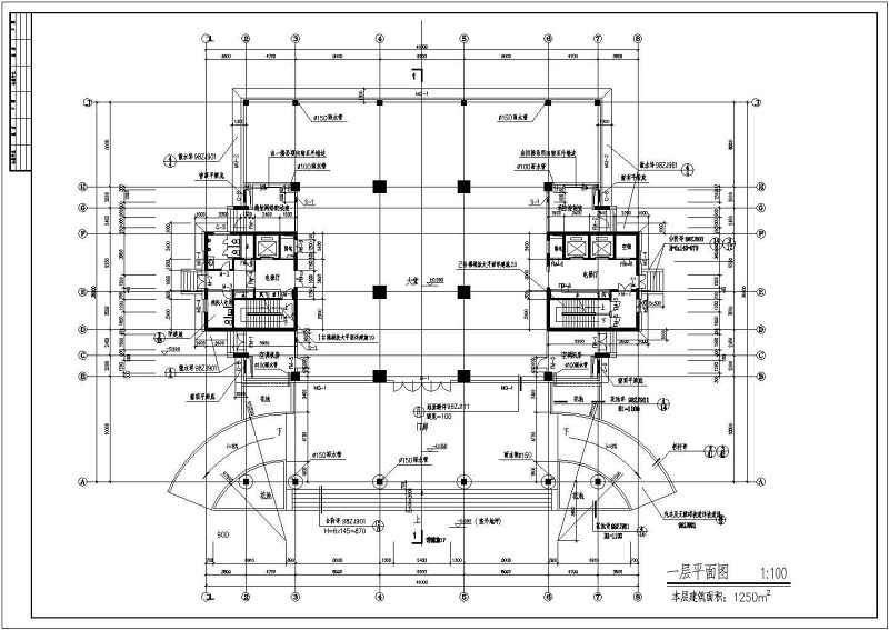 某16层框剪结构<a href=https://www.yitu.cn/su/8081.html target=_blank class=infotextkey>办公<a href=https://www.yitu.cn/su/8159.html target=_blank class=infotextkey>楼</a></a>建筑<a href=https://www.yitu.cn/su/7590.html target=_blank class=infotextkey>设计</a>方案