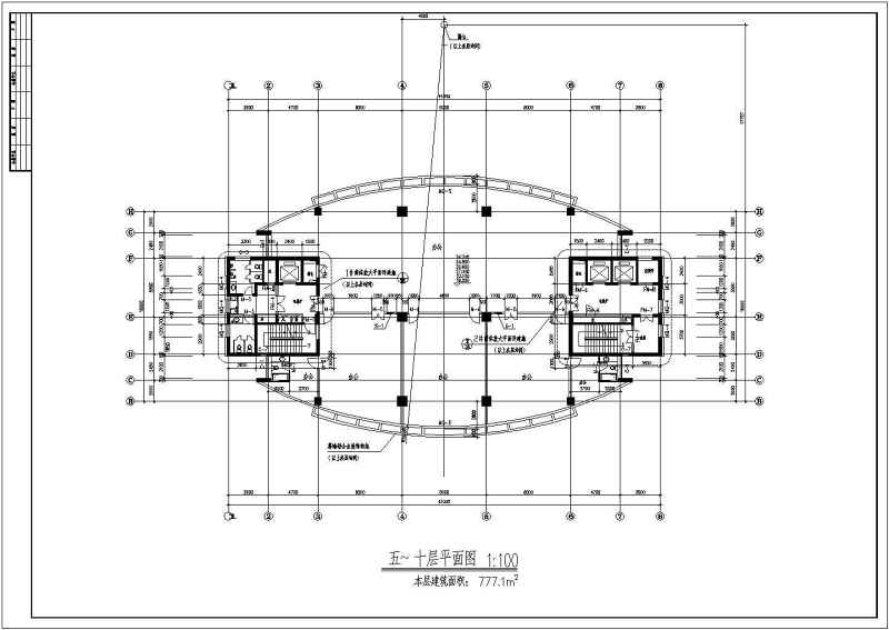 某16层框剪结构<a href=https://www.yitu.cn/su/8081.html target=_blank class=infotextkey>办公<a href=https://www.yitu.cn/su/8159.html target=_blank class=infotextkey>楼</a></a>建筑<a href=https://www.yitu.cn/su/7590.html target=_blank class=infotextkey>设计</a>方案