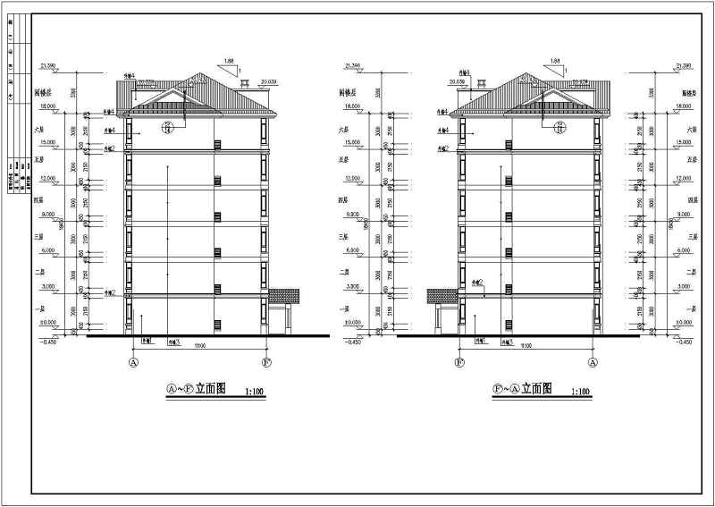 精选多层高层住宅单元<a href=https://www.yitu.cn/su/8159.html target=_blank class=infotextkey>楼</a>建筑<a href=https://www.yitu.cn/su/7590.html target=_blank class=infotextkey>设计</a>图（共40套）