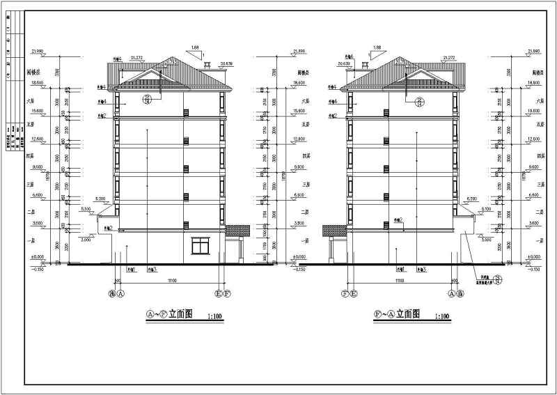 精选多层高层住宅单元<a href=https://www.yitu.cn/su/8159.html target=_blank class=infotextkey>楼</a>建筑<a href=https://www.yitu.cn/su/7590.html target=_blank class=infotextkey>设计</a>图（共40套）