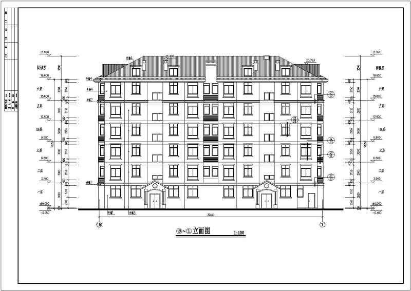 精选多层高层住宅单元<a href=https://www.yitu.cn/su/8159.html target=_blank class=infotextkey>楼</a>建筑<a href=https://www.yitu.cn/su/7590.html target=_blank class=infotextkey>设计</a>图（共40套）