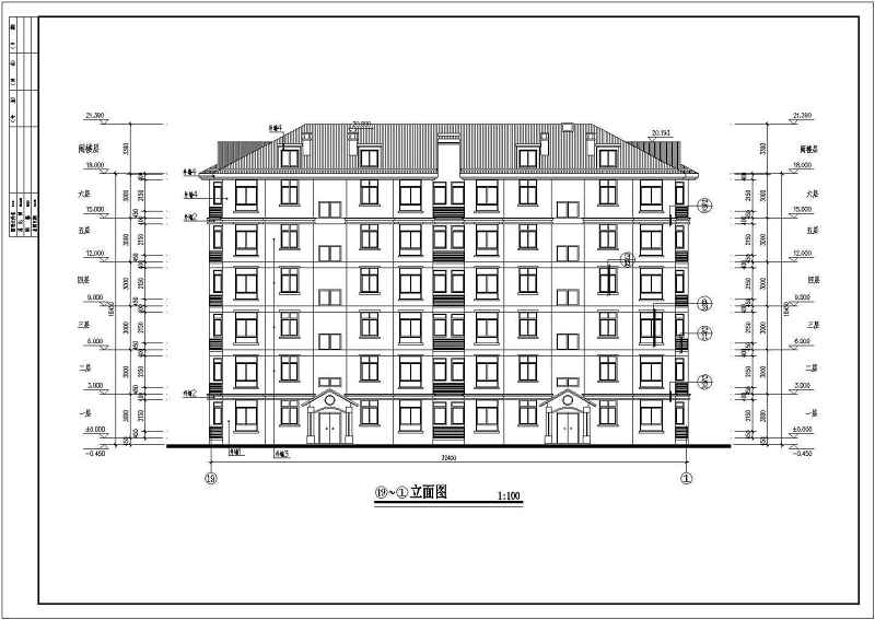 精选多层高层住宅单元<a href=https://www.yitu.cn/su/8159.html target=_blank class=infotextkey>楼</a>建筑<a href=https://www.yitu.cn/su/7590.html target=_blank class=infotextkey>设计</a>图（共40套）