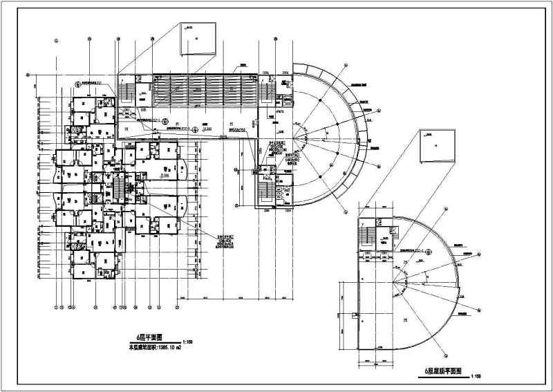 某三十二层一类高层商住<a href=https://www.yitu.cn/su/8159.html target=_blank class=infotextkey>楼</a><a href=https://www.yitu.cn/su/7590.html target=_blank class=infotextkey>设计</a>cad全套建筑施工图