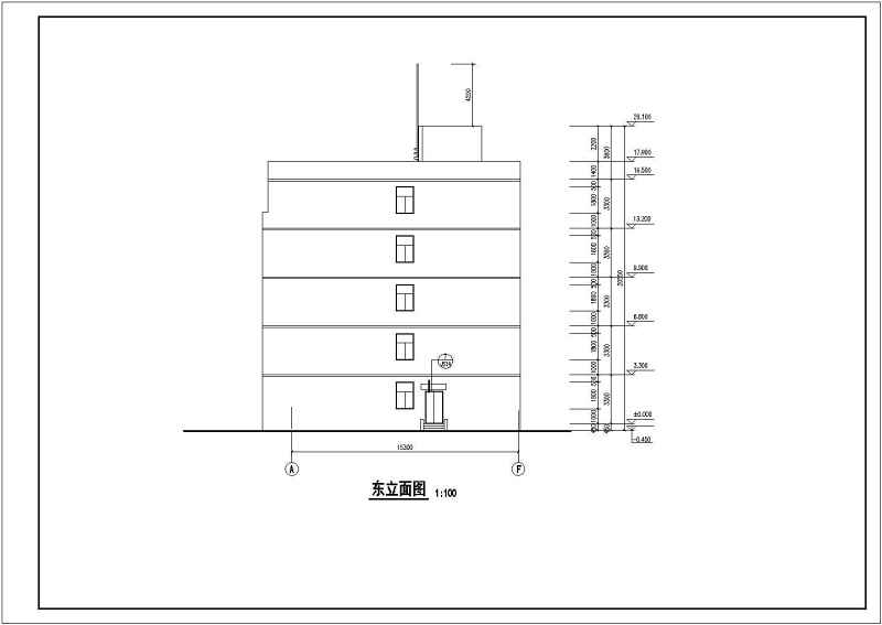 5层<a href=https://www.yitu.cn/su/7460.html target=_blank class=infotextkey>宿舍</a><a href=https://www.yitu.cn/su/8159.html target=_blank class=infotextkey>楼</a>建筑<a href=https://www.yitu.cn/su/7590.html target=_blank class=infotextkey>设计</a>平立剖面cad施工<a href=https://www.yitu.cn/su/7937.html target=_blank class=infotextkey>图纸</a>