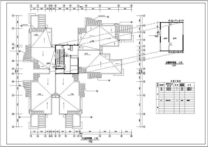 某高层全套建筑施工图