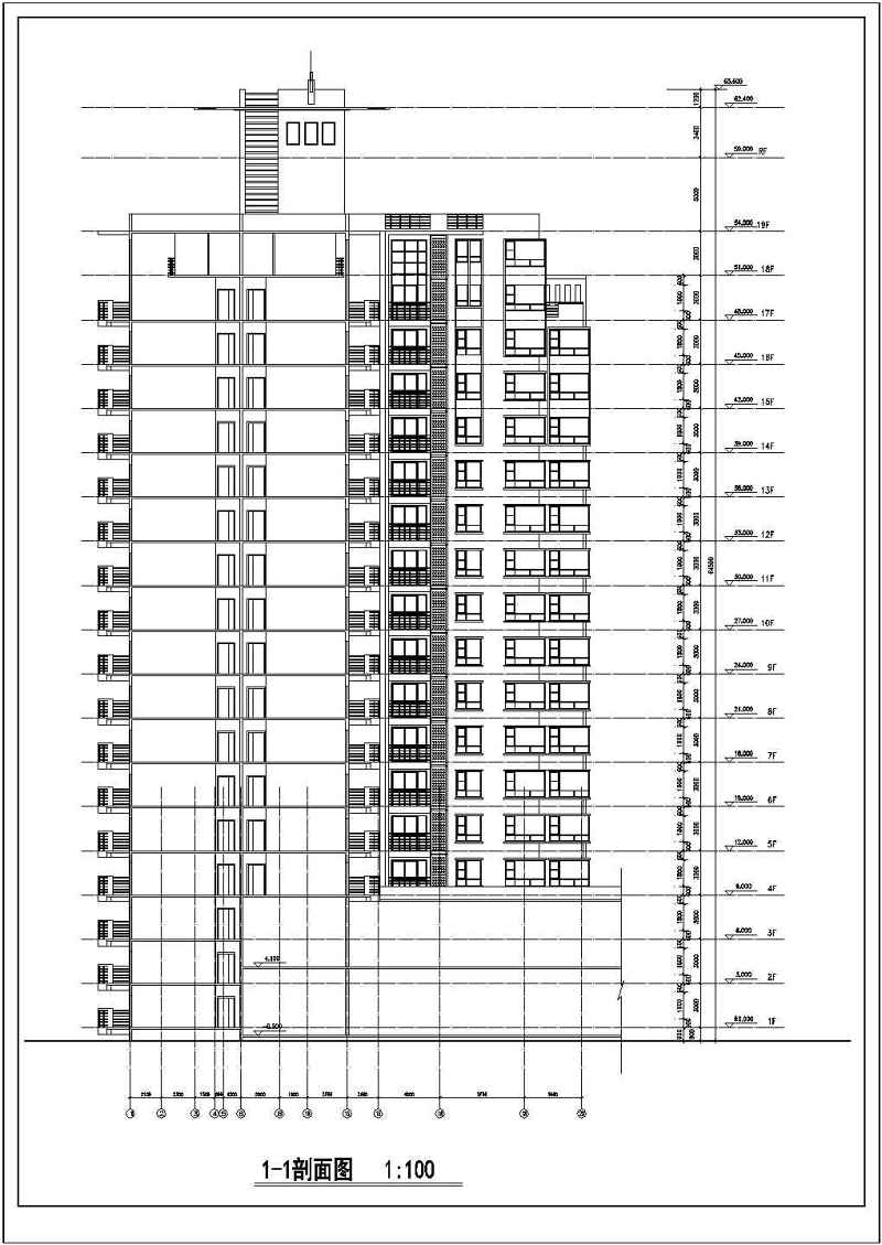 某高层全套建筑施工图