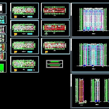 高层住宅楼建筑施工图