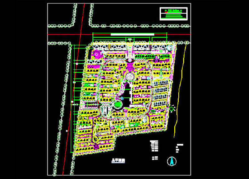 <a href=https://www.yitu.cn/su/7987.html target=_blank class=infotextkey>小区</a>建筑规划<a href=https://www.yitu.cn/su/7937.html target=_blank class=infotextkey>图纸</a>