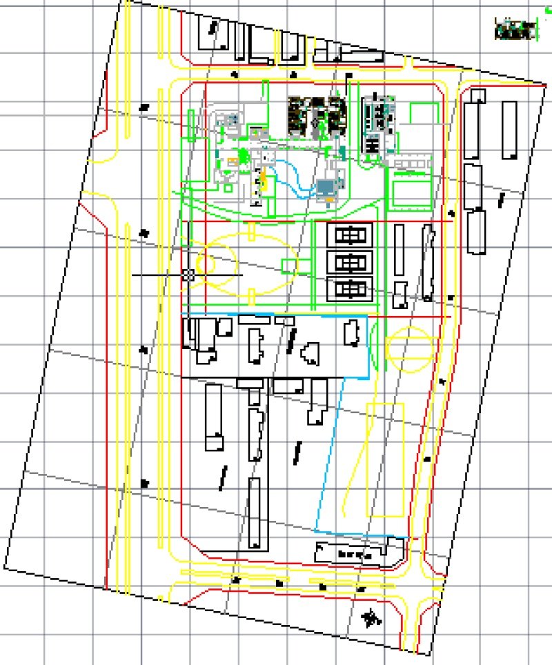 上海华盛国税园规划图及单体总体建筑图纸、整体效果图