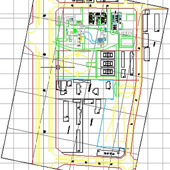 上海华盛国税园规划图及单体总体建筑图纸、整体效果图