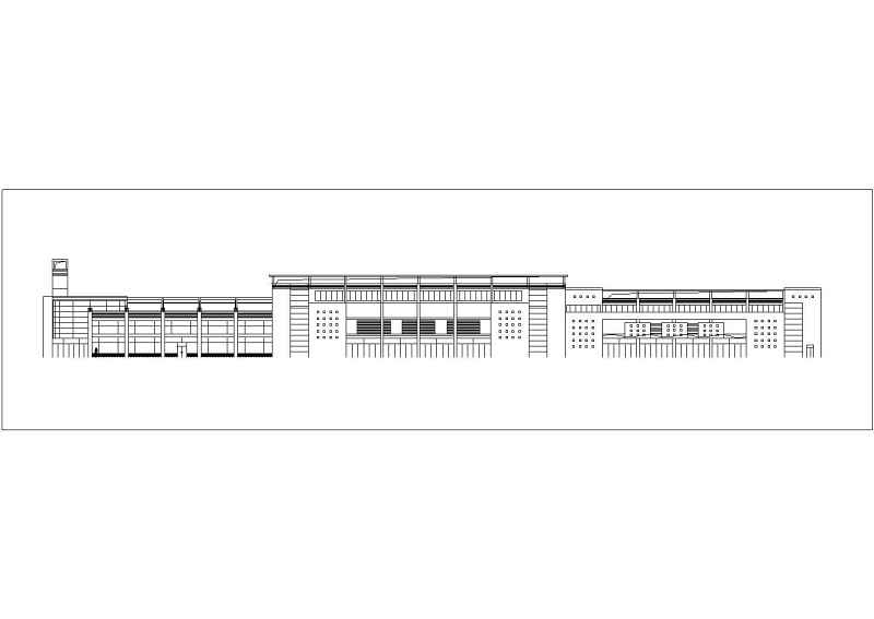 某<a href=https://www.yitu.cn/su/7798.html target=_blank class=infotextkey>城市</a>多层步行商业街建筑<a href=https://www.yitu.cn/su/7590.html target=_blank class=infotextkey>设计</a>方案图