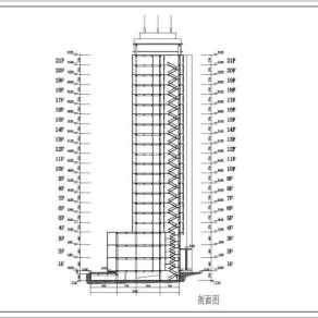 某地下二层地上二十层框架结构高层综合办公楼建筑设计方案