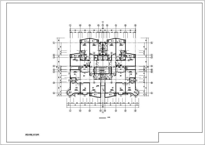 高层公寓建筑施工图