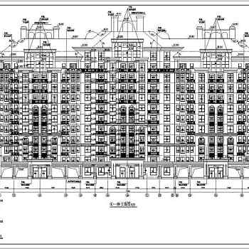 某地11层高层住宅楼建筑设计施工图