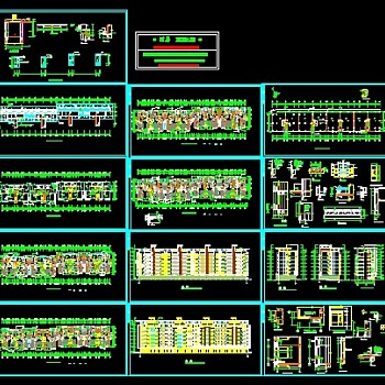 小高层建筑全套施工图