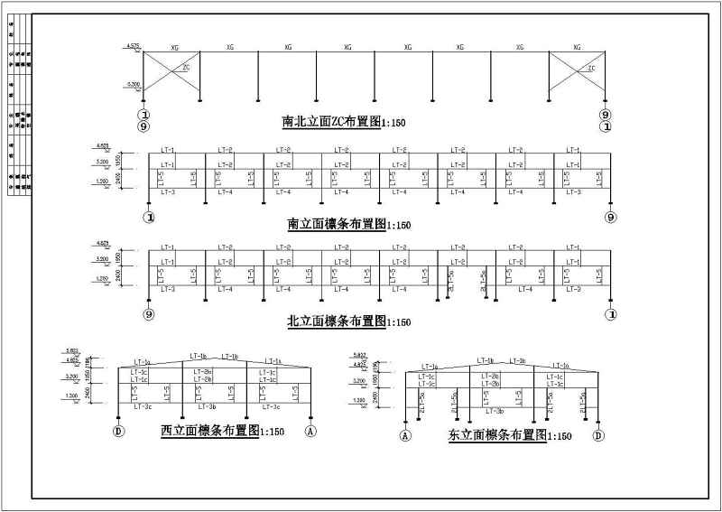 某20米跨轻<a href=https://www.yitu.cn/su/8096.html target=_blank class=infotextkey>钢结构</a>厂房<a href=https://www.yitu.cn/su/7590.html target=_blank class=infotextkey>设计</a>施工<a href=https://www.yitu.cn/su/7937.html target=_blank class=infotextkey>图纸</a>