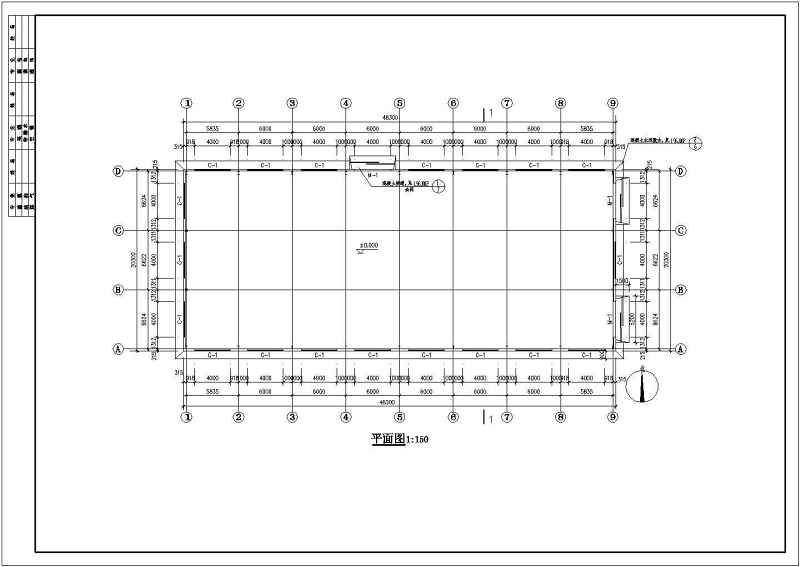 某20米跨轻<a href=https://www.yitu.cn/su/8096.html target=_blank class=infotextkey>钢结构</a>厂房<a href=https://www.yitu.cn/su/7590.html target=_blank class=infotextkey>设计</a>施工<a href=https://www.yitu.cn/su/7937.html target=_blank class=infotextkey>图纸</a>