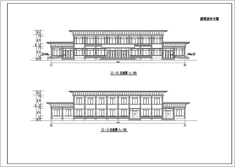 某豪华<a href=https://www.yitu.cn/sketchup/canting/index.html target=_blank class=infotextkey><a href=https://www.yitu.cn/su/7825.html target=_blank class=infotextkey>餐厅</a></a>建筑<a href=https://www.yitu.cn/su/7590.html target=_blank class=infotextkey>设计</a>图