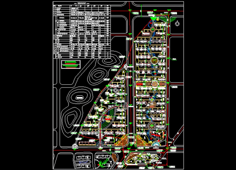 某<a href=https://www.yitu.cn/su/7130.html target=_blank class=infotextkey><a href=https://www.yitu.cn/su/7987.html target=_blank class=infotextkey>小区</a>规划</a>图