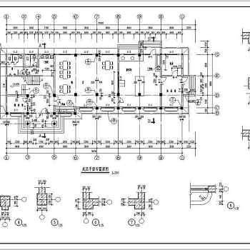 某餐厅建筑全套设计CAD施工图