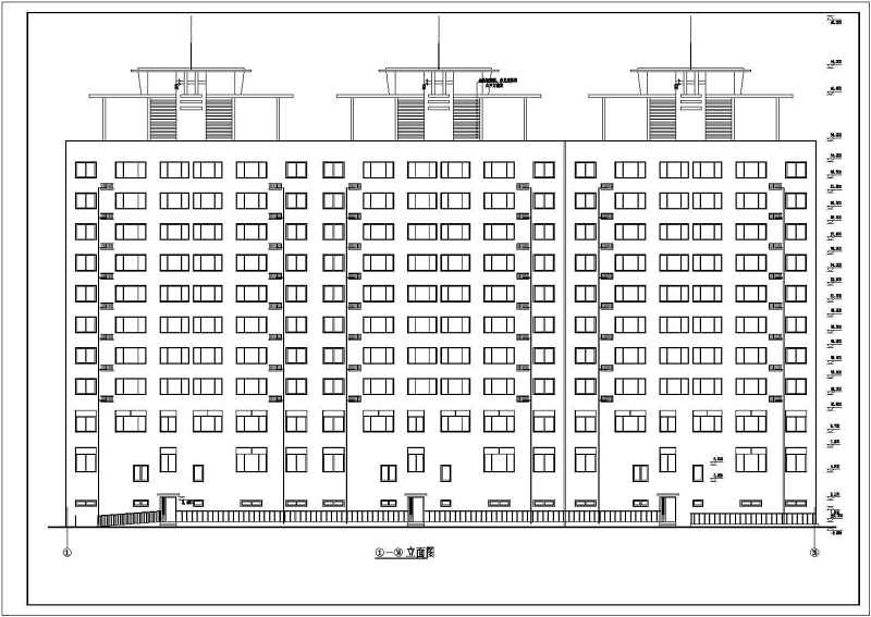 某高层公寓全套建筑<a href=https://www.yitu.cn/su/7590.html target=_blank class=infotextkey>设计</a>方案