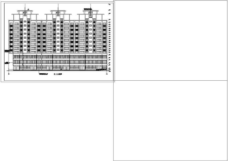 某高层公寓全套建筑<a href=https://www.yitu.cn/su/7590.html target=_blank class=infotextkey>设计</a>方案