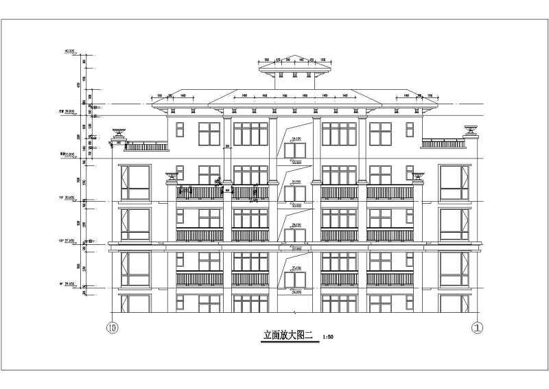 全套经典高层建筑cad施工图