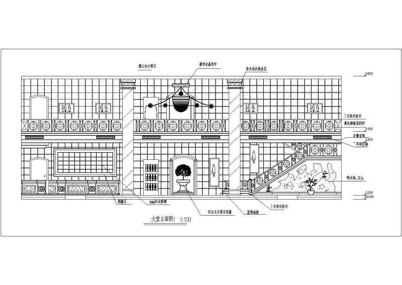 西式<a href=https://www.yitu.cn/sketchup/canting/index.html target=_blank class=infotextkey><a href=https://www.yitu.cn/su/7825.html target=_blank class=infotextkey>餐厅</a></a>建筑<a href=https://www.yitu.cn/su/7590.html target=_blank class=infotextkey>设计</a>施工CAD<a href=https://www.yitu.cn/su/7937.html target=_blank class=infotextkey>图纸</a>