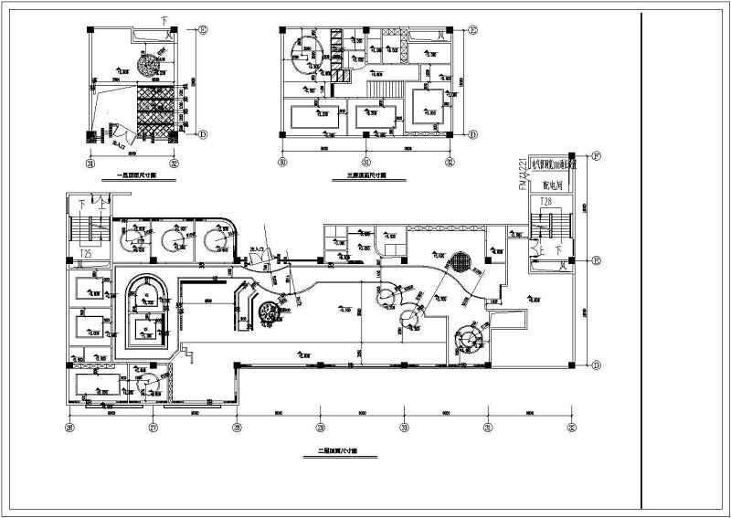 江西某<a href=https://www.yitu.cn/sketchup/kafeiting/index.html target=_blank class=infotextkey><a href=https://www.yitu.cn/su/7923.html target=_blank class=infotextkey>咖啡厅</a></a>室<a href=https://www.yitu.cn/su/7634.html target=_blank class=infotextkey>内装</a>修<a href=https://www.yitu.cn/su/7590.html target=_blank class=infotextkey>设计</a>施工<a href=https://www.yitu.cn/su/7937.html target=_blank class=infotextkey>图纸</a>