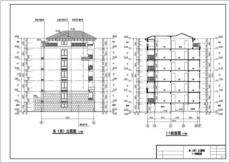 南方某<a href=https://www.yitu.cn/su/7637.html target=_blank class=infotextkey>框架</a>结构住宅<a href=https://www.yitu.cn/su/8159.html target=_blank class=infotextkey>楼</a>建筑<a href=https://www.yitu.cn/su/7590.html target=_blank class=infotextkey>设计</a>施工图