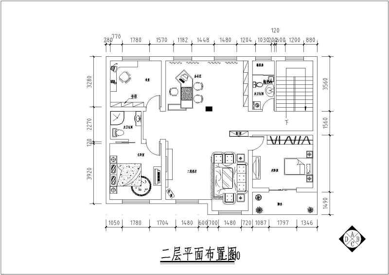 某<a href=https://www.yitu.cn/su/7872.html target=_blank class=infotextkey>地</a>新农村<a href=https://www.yitu.cn/su/7989.html target=_blank class=infotextkey>小型</a>别墅装修<a href=https://www.yitu.cn/su/7590.html target=_blank class=infotextkey>设计</a>施工图