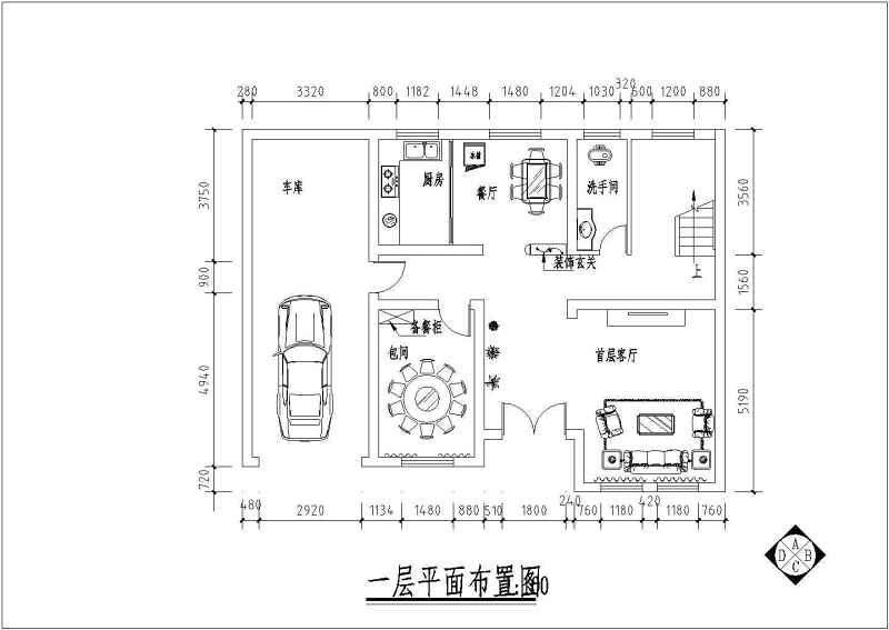 某<a href=https://www.yitu.cn/su/7872.html target=_blank class=infotextkey>地</a>新农村<a href=https://www.yitu.cn/su/7989.html target=_blank class=infotextkey>小型</a>别墅装修<a href=https://www.yitu.cn/su/7590.html target=_blank class=infotextkey>设计</a>施工图