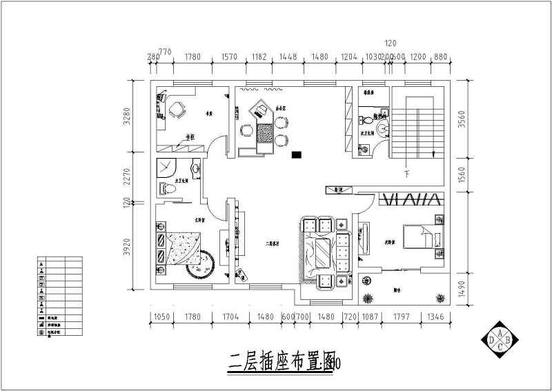 某<a href=https://www.yitu.cn/su/7872.html target=_blank class=infotextkey>地</a>新农村<a href=https://www.yitu.cn/su/7989.html target=_blank class=infotextkey>小型</a>别墅装修<a href=https://www.yitu.cn/su/7590.html target=_blank class=infotextkey>设计</a>施工图