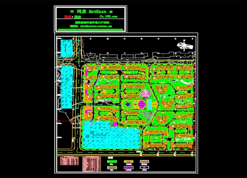 某<a href=https://www.yitu.cn/su/7130.html target=_blank class=infotextkey><a href=https://www.yitu.cn/su/7987.html target=_blank class=infotextkey>小区</a>规划</a>图