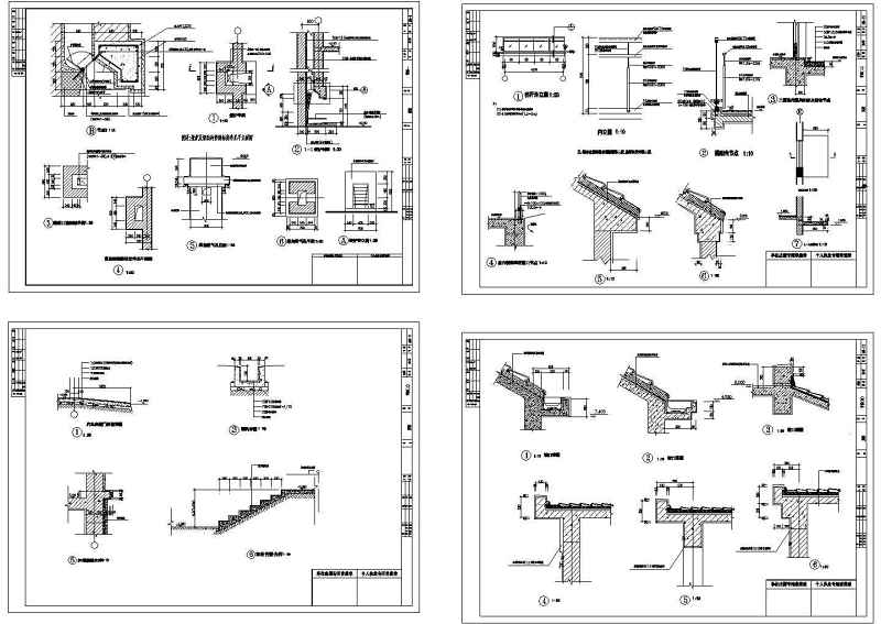 三层独立别墅施工图(含建筑、结构、给排<a href=https://www.yitu.cn/su/5628.html target=_blank class=infotextkey>水</a>、电气）