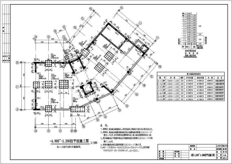 某框剪小高层住宅<a href=https://www.yitu.cn/su/8159.html target=_blank class=infotextkey>楼</a>结构<a href=https://www.yitu.cn/su/7590.html target=_blank class=infotextkey>设计</a>施工图