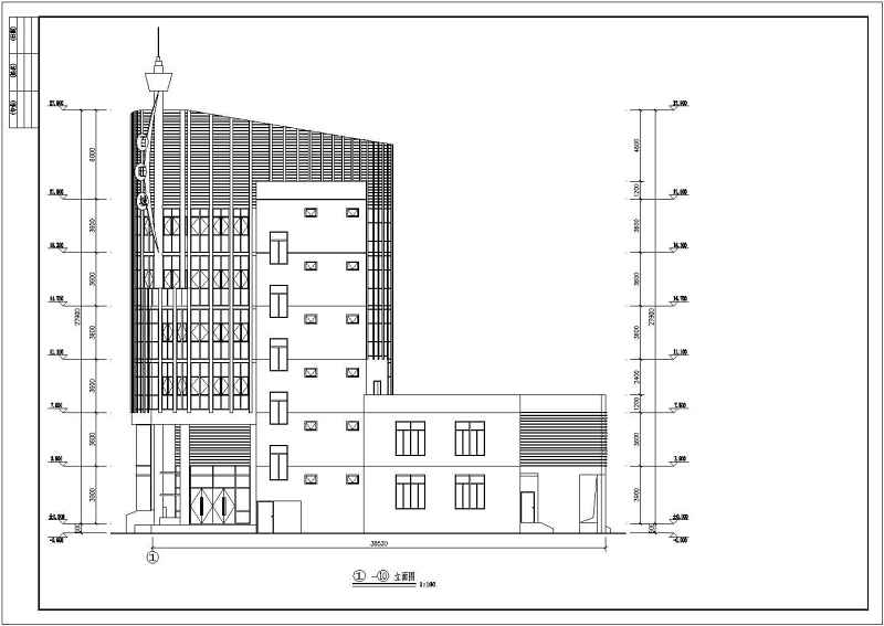 某<a href=https://www.yitu.cn/sketchup/canting/index.html target=_blank class=infotextkey><a href=https://www.yitu.cn/su/7825.html target=_blank class=infotextkey>餐厅</a></a>建筑<a href=https://www.yitu.cn/su/7590.html target=_blank class=infotextkey>设计</a>cad全套施工图