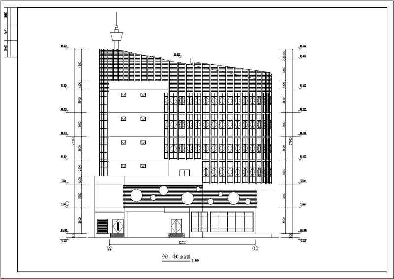 某<a href=https://www.yitu.cn/sketchup/canting/index.html target=_blank class=infotextkey><a href=https://www.yitu.cn/su/7825.html target=_blank class=infotextkey>餐厅</a></a>建筑<a href=https://www.yitu.cn/su/7590.html target=_blank class=infotextkey>设计</a>cad全套施工图