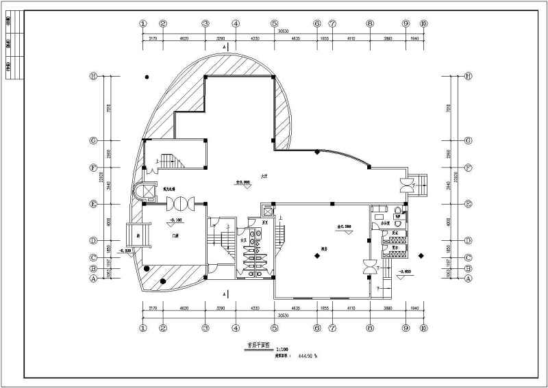 某<a href=https://www.yitu.cn/sketchup/canting/index.html target=_blank class=infotextkey><a href=https://www.yitu.cn/su/7825.html target=_blank class=infotextkey>餐厅</a></a>建筑<a href=https://www.yitu.cn/su/7590.html target=_blank class=infotextkey>设计</a>cad全套施工图